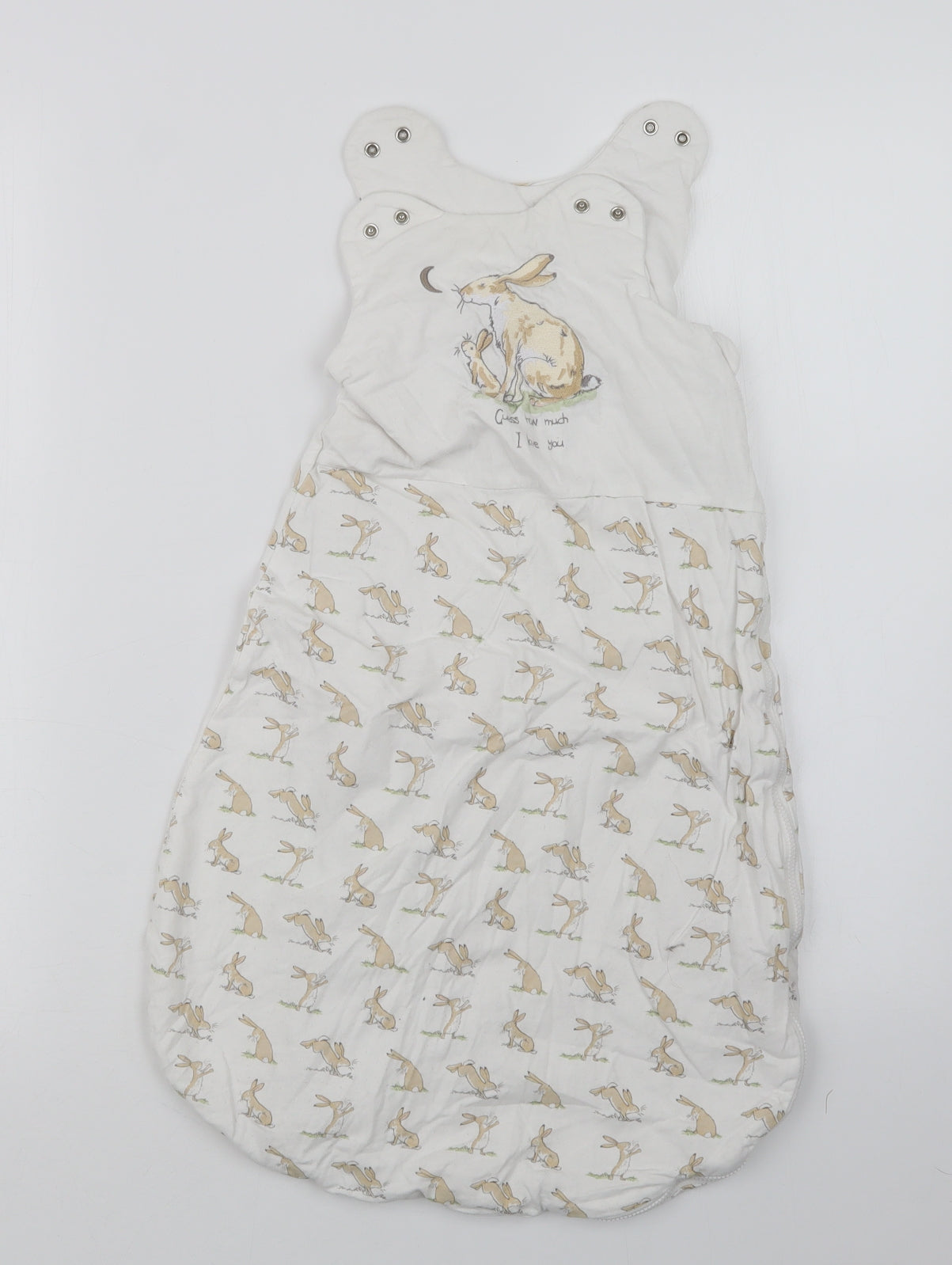 TU Baby White Geometric  Babydoll One Piece Size 6-9 Months  - Sleep Bag