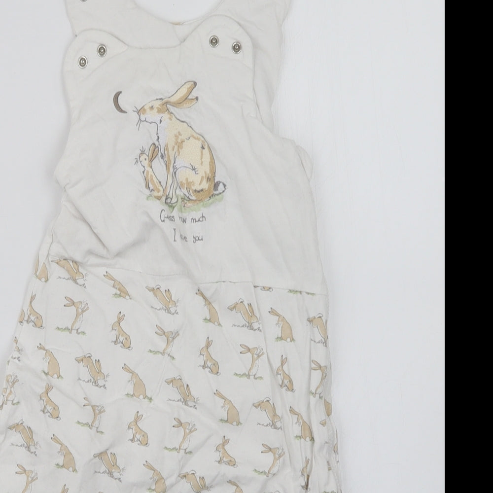 TU Baby White Geometric  Babydoll One Piece Size 6-9 Months  - Sleep Bag