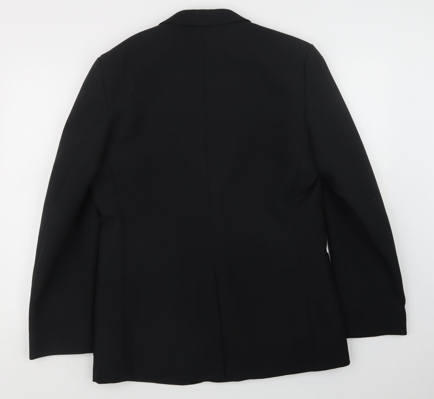 Quality Menswear Mens Black   Jacket Suit Jacket Size 38