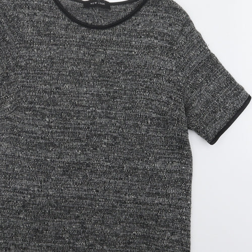 New Look Womens Grey   Pullover Jumper Size 12