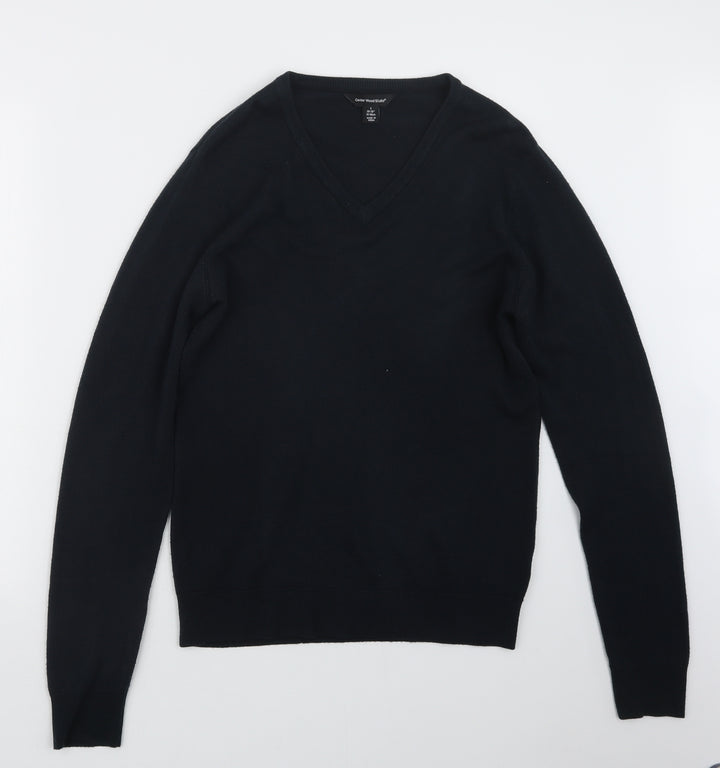 Cedar Wood State Mens Blue  Knit Pullover Jumper Size S