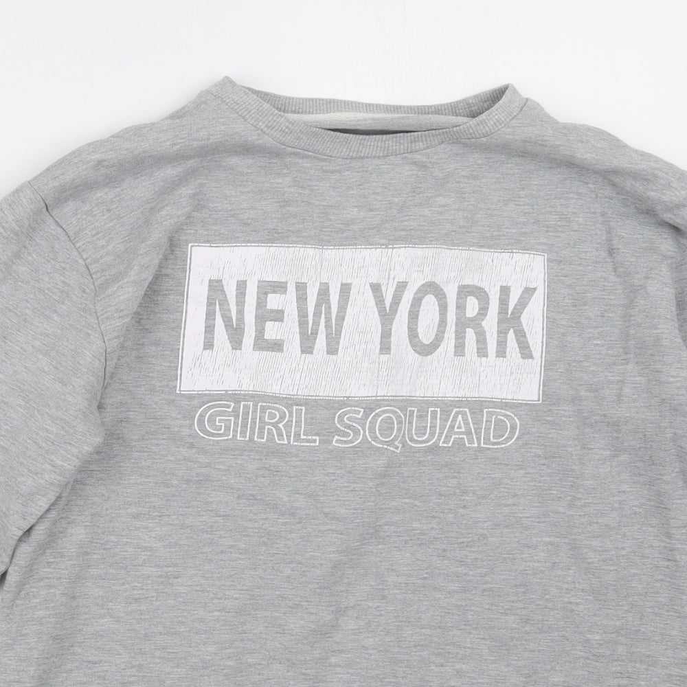 Pep&Co Girls Grey   Pullover Jumper Size 11-12 Years