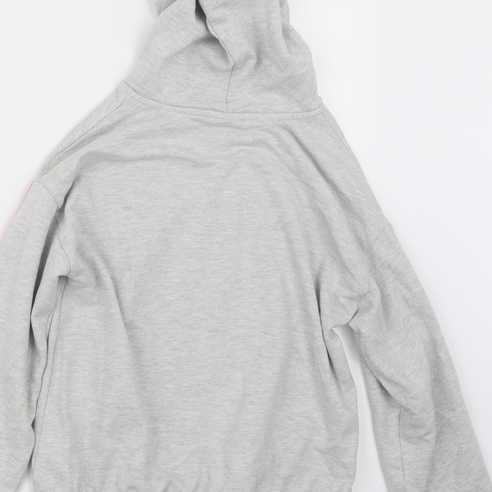 George Girls Grey   Pullover Hoodie Size 10-11 Years  - Trolls