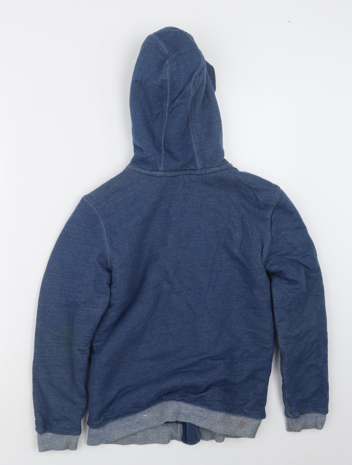 George Boys Blue   Full Zip Hoodie Size 11-12 Years