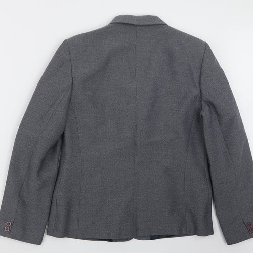 Perrie Womens Blue   Jacket Blazer Size 14