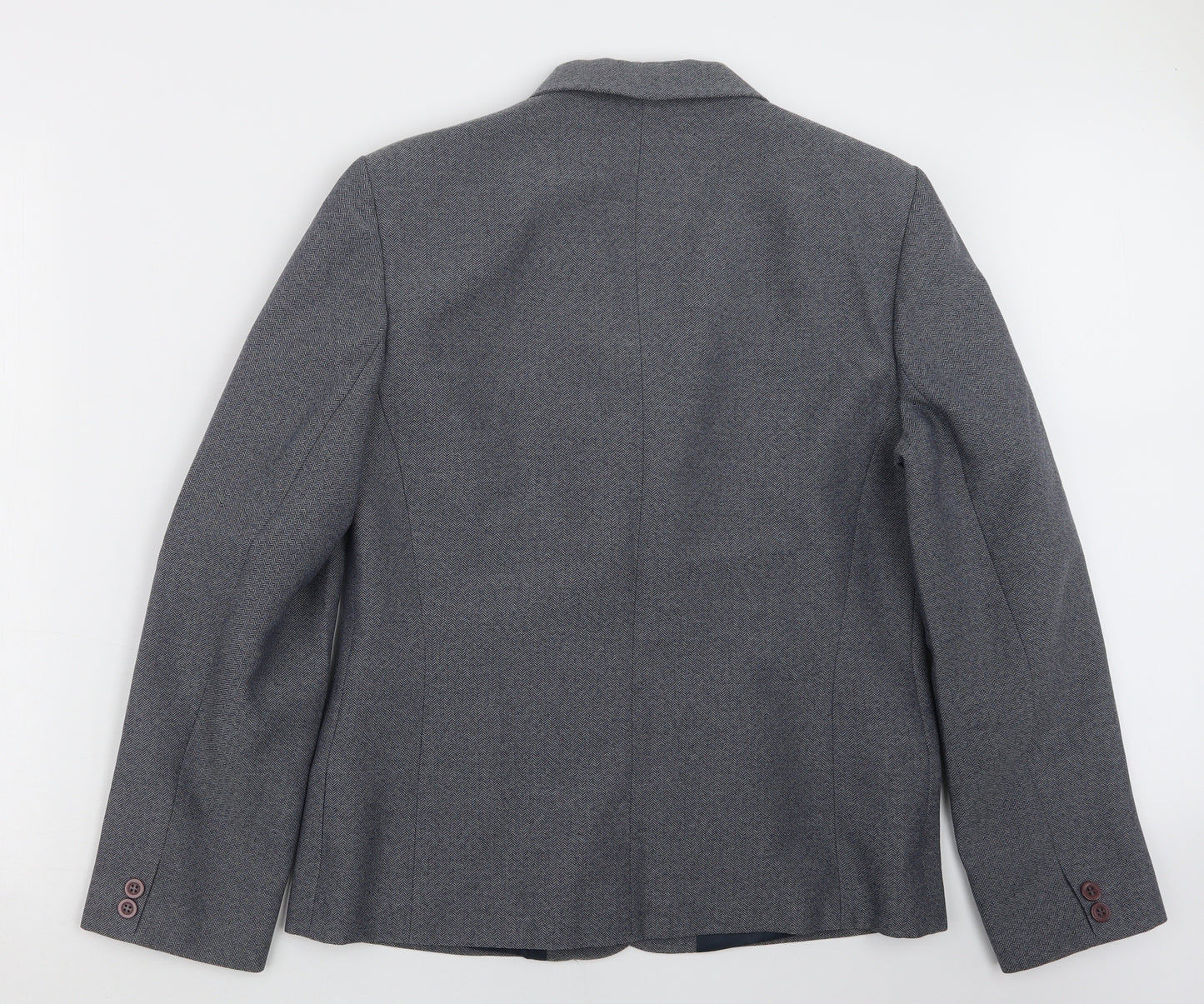 Perrie Womens Blue   Jacket Blazer Size 14