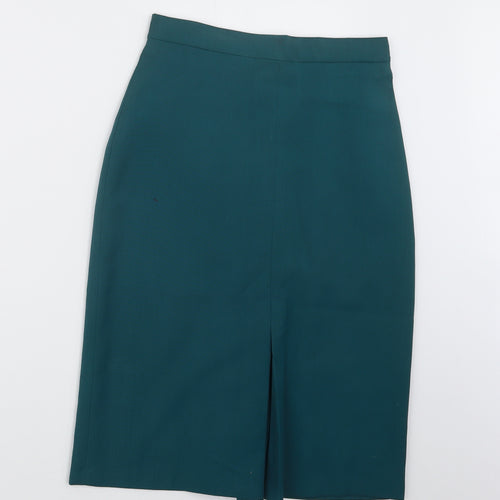 Perrie Womens Blue   Straight & Pencil Skirt Size 10