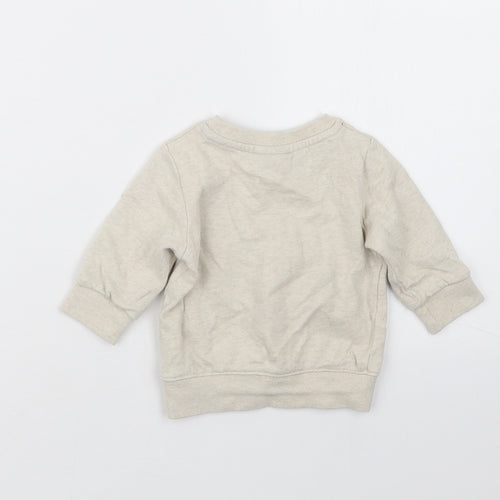 NEXT Boys Beige   Pullover Jumper Size 3-6 Months