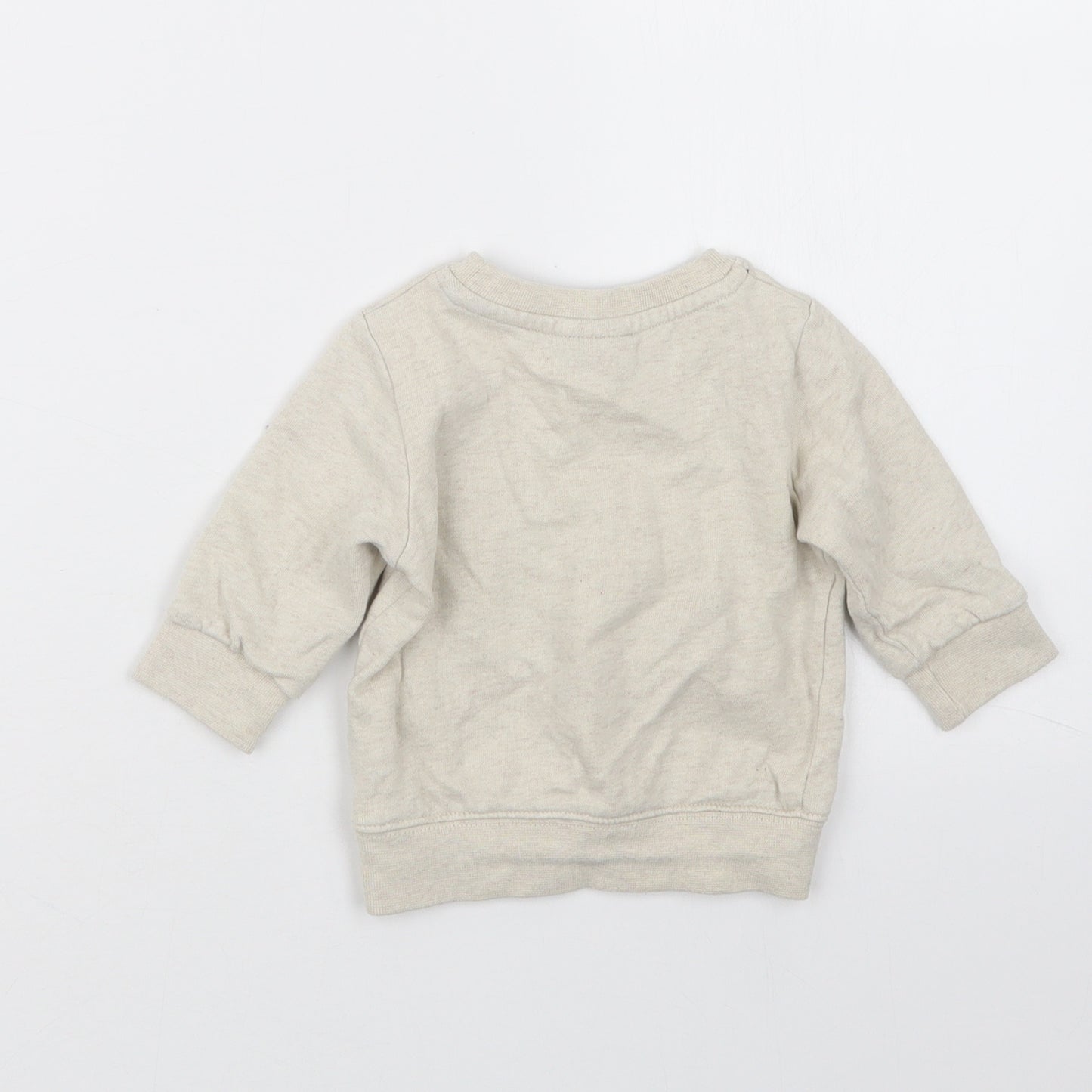 NEXT Boys Beige   Pullover Jumper Size 3-6 Months