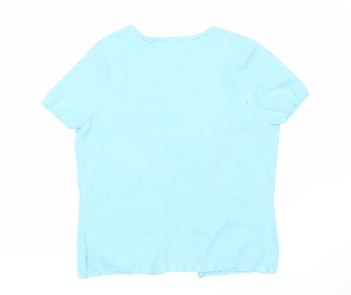 Oasis Womens Blue   Cardigan Jumper Size 12