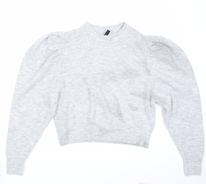 H&M Womens Grey Pullover Jumper Size M