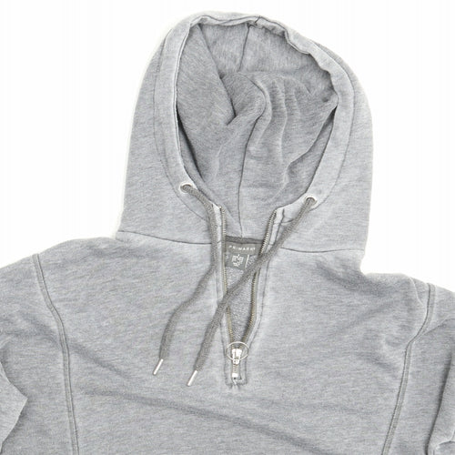Primark Womens Grey   Pullover Hoodie Size 10