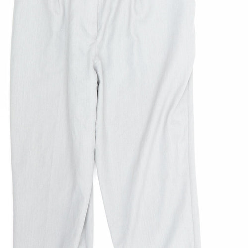 M&S Womens Grey   Trousers  Size 18 L25 in