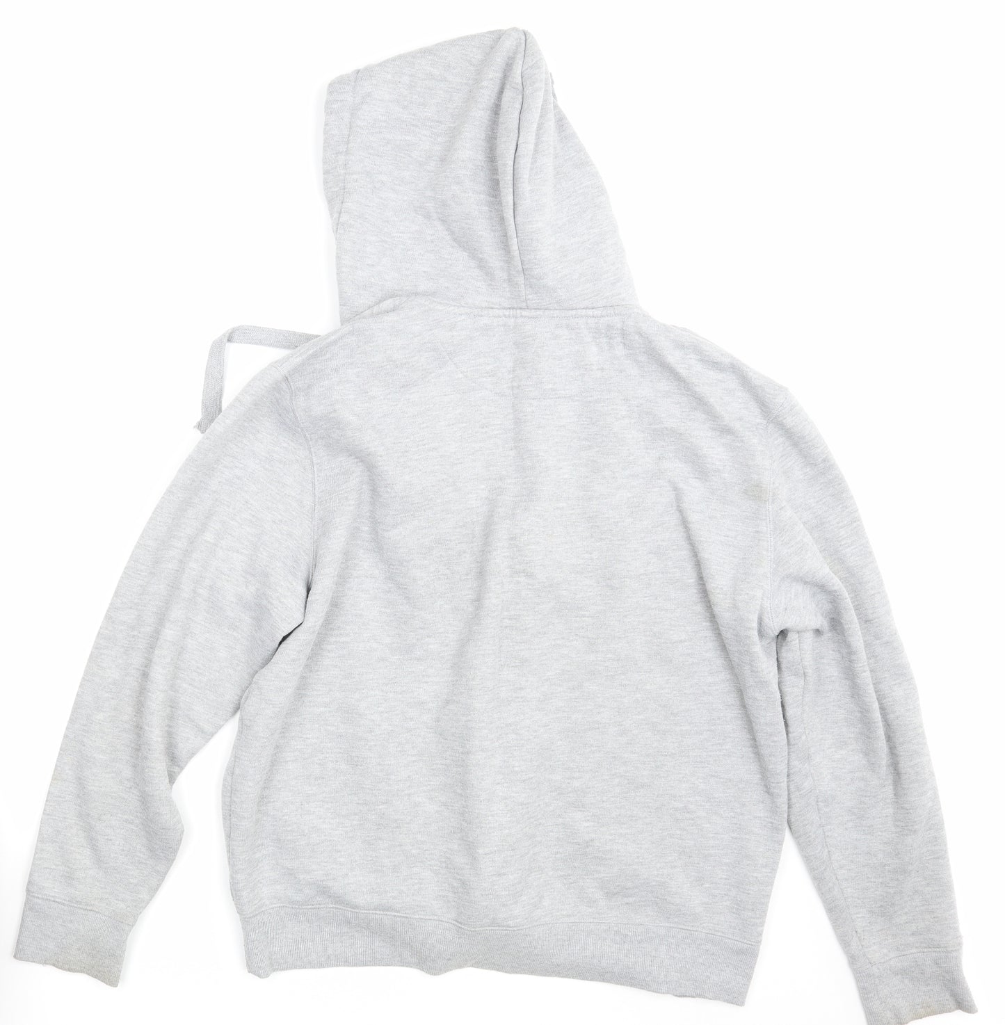 Easy Mens Grey   Full Zip Hoodie Size 2XL