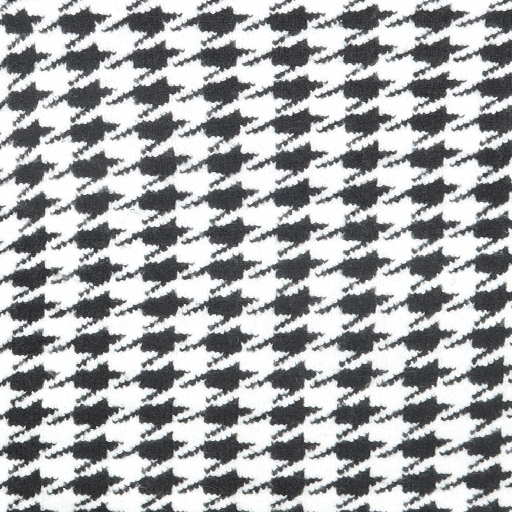 George Boys White Herringbone  Pullover Jumper Size 14-15 Years