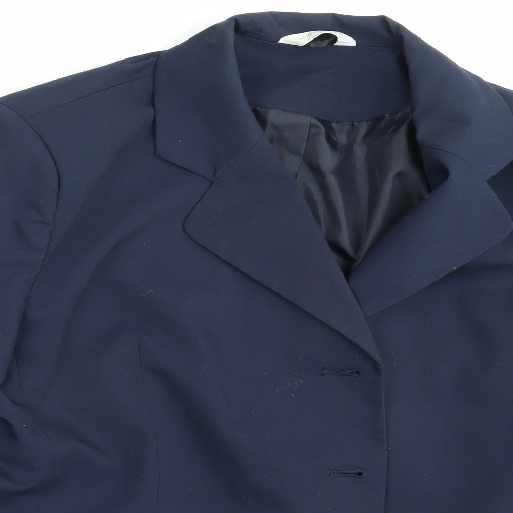 Special Collection Womens Blue   Jacket Blazer Size 26