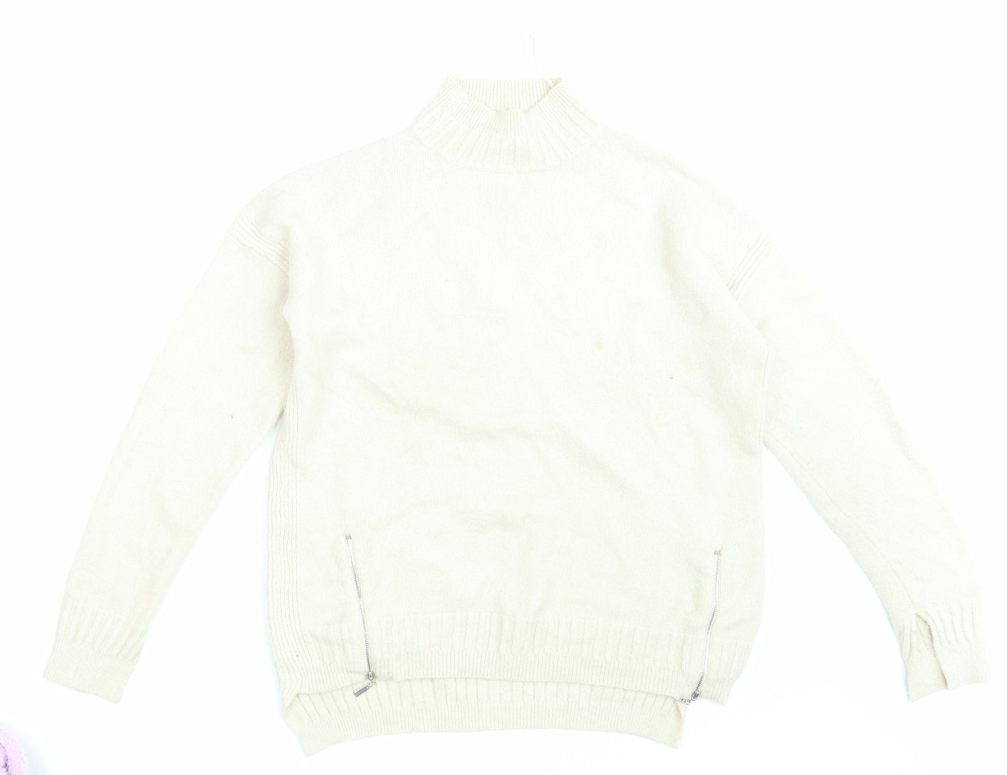 Love Knitwear Womens Ivory   Pullover Jumper Size 14