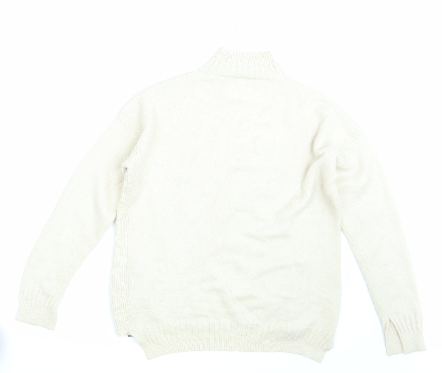 Love Knitwear Womens Ivory   Pullover Jumper Size 14