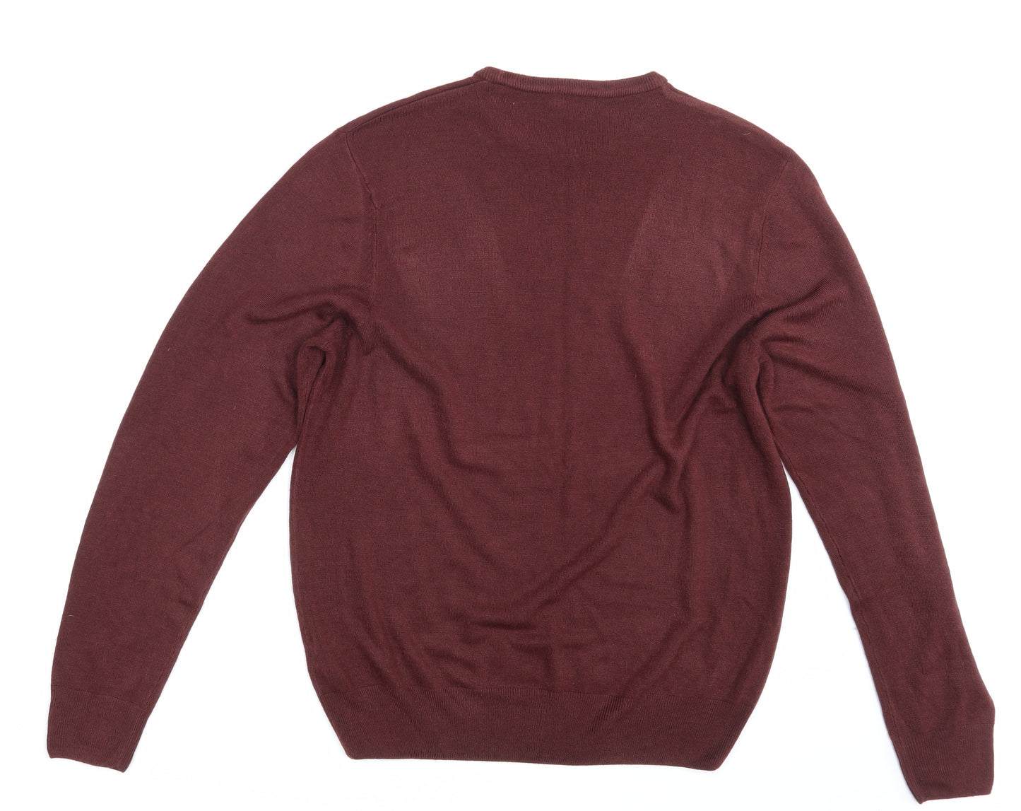 F&F Mens Purple   Pullover Sweatshirt Size L