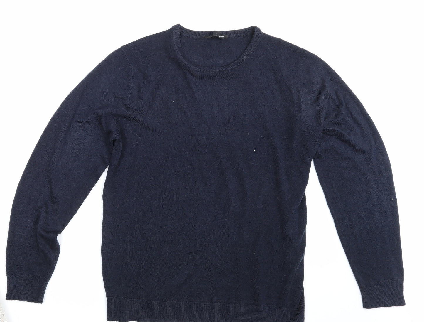 Cedar Wood State Mens Blue   Pullover Sweatshirt Size XL