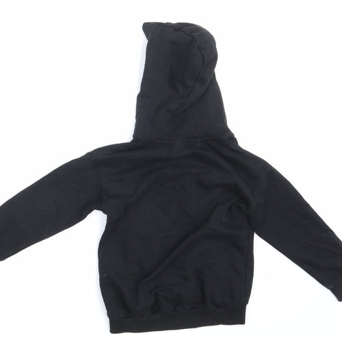 NEXT Boys Black   Full Zip Hoodie Size 7 Years