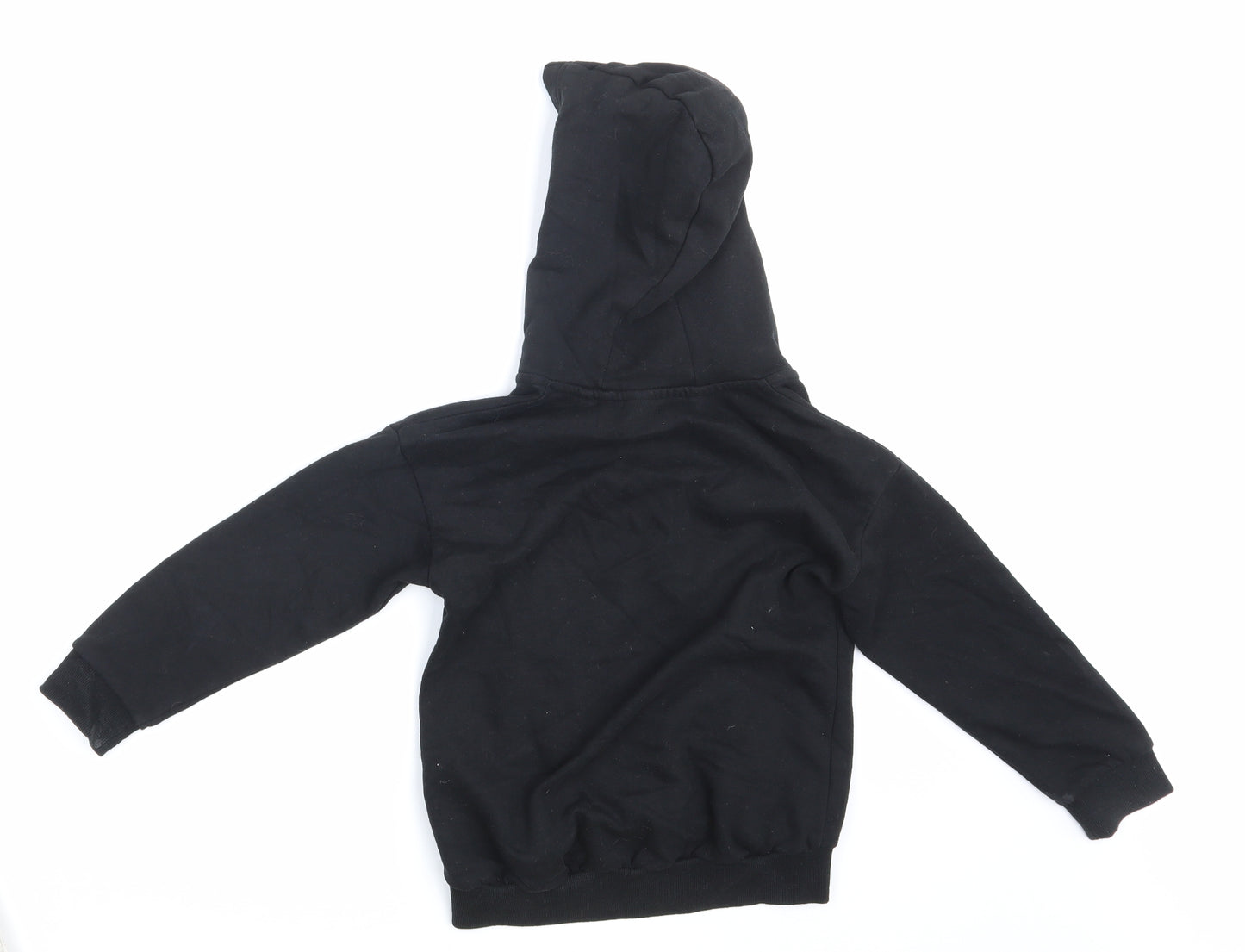 NEXT Boys Black   Full Zip Hoodie Size 7 Years