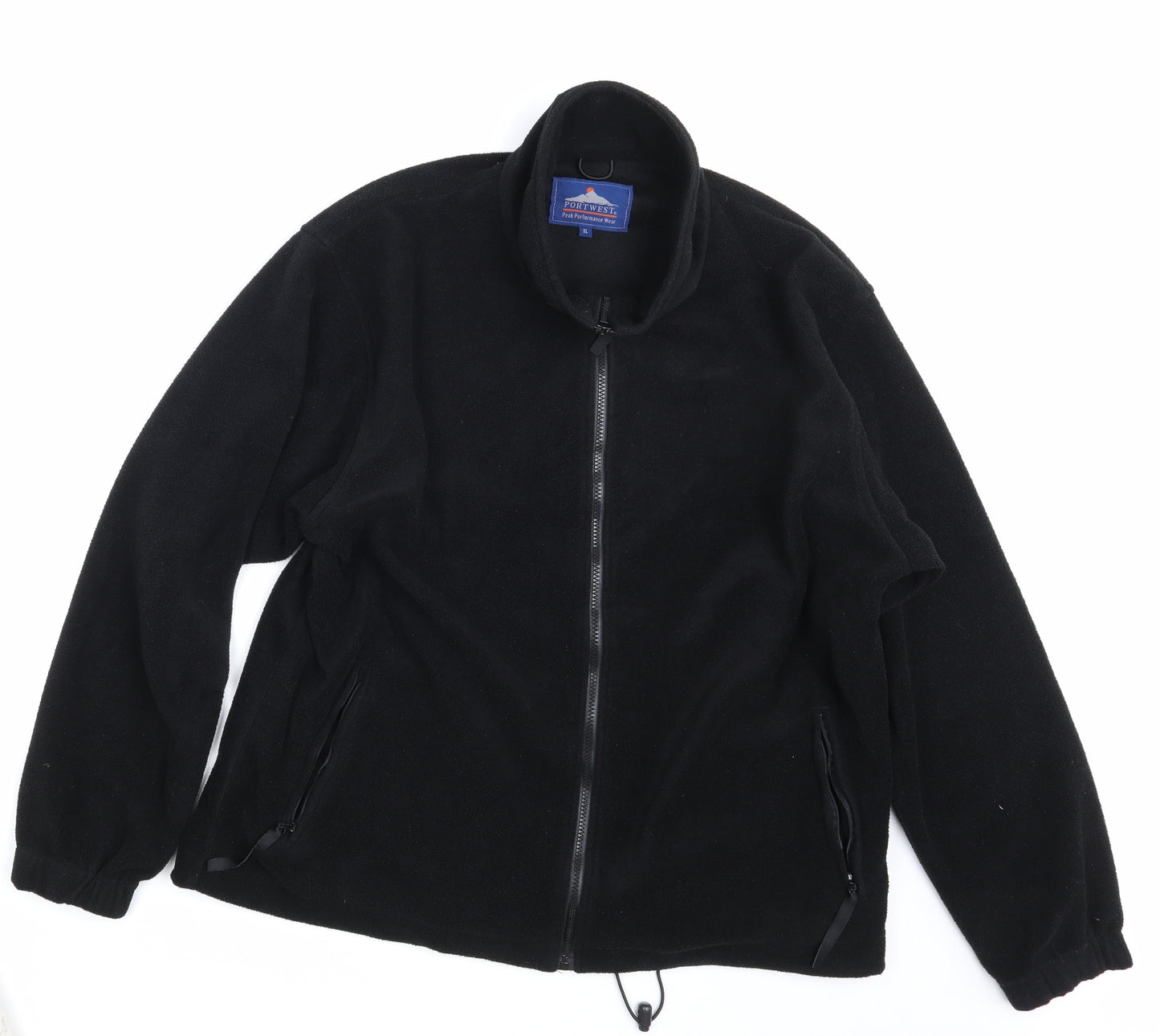 Portwest Mens Black   Full Zip Jumper Size XL