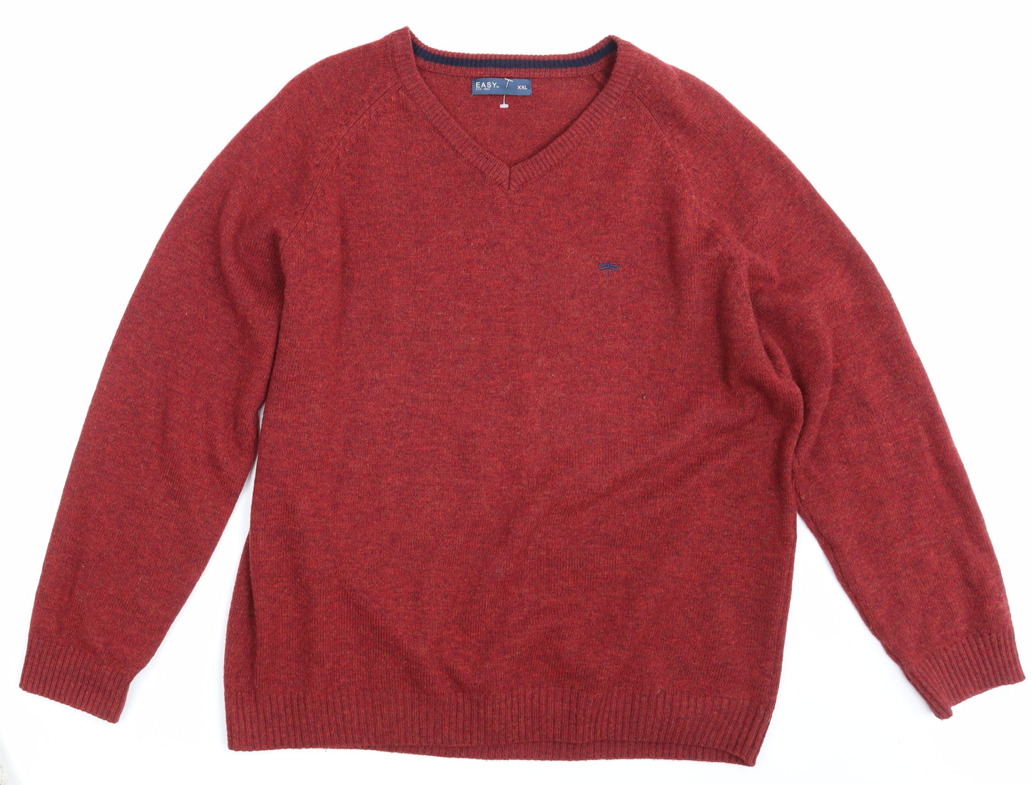 Easy Mens Purple   Pullover Jumper Size 2XL