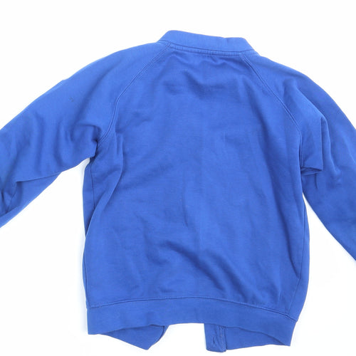 Trutex Girls Blue   Cardigan Jumper Size 9-10 Years  - EXTOL ACADEMY TRUST