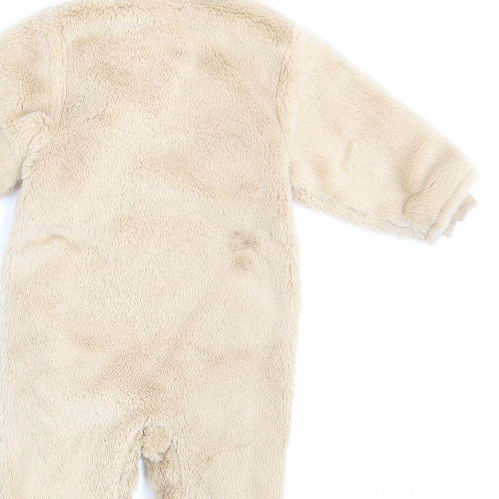 NEXT Baby Brown   Coverall One-Piece Size 6-9 Months  - Inside Leg 9 Inches