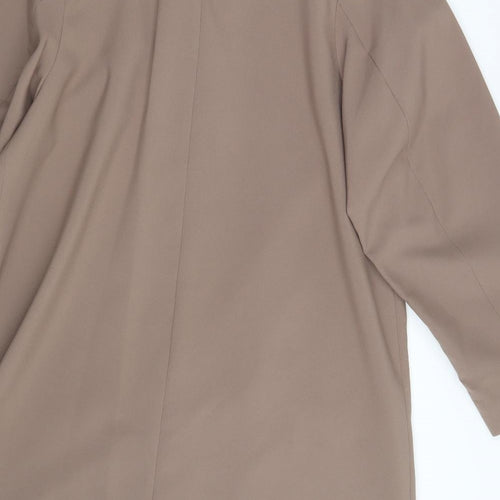 Deanes  Womens Purple   Overcoat Coat Size 16