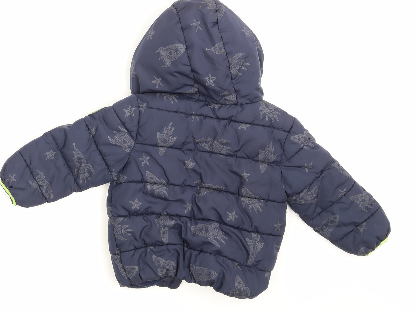 F&F Boys Blue   Puffer Jacket Jacket Size 3-4 Years