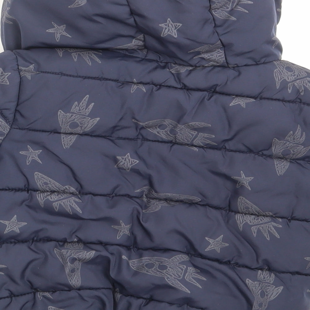 F&F Boys Blue   Puffer Jacket Jacket Size 3-4 Years