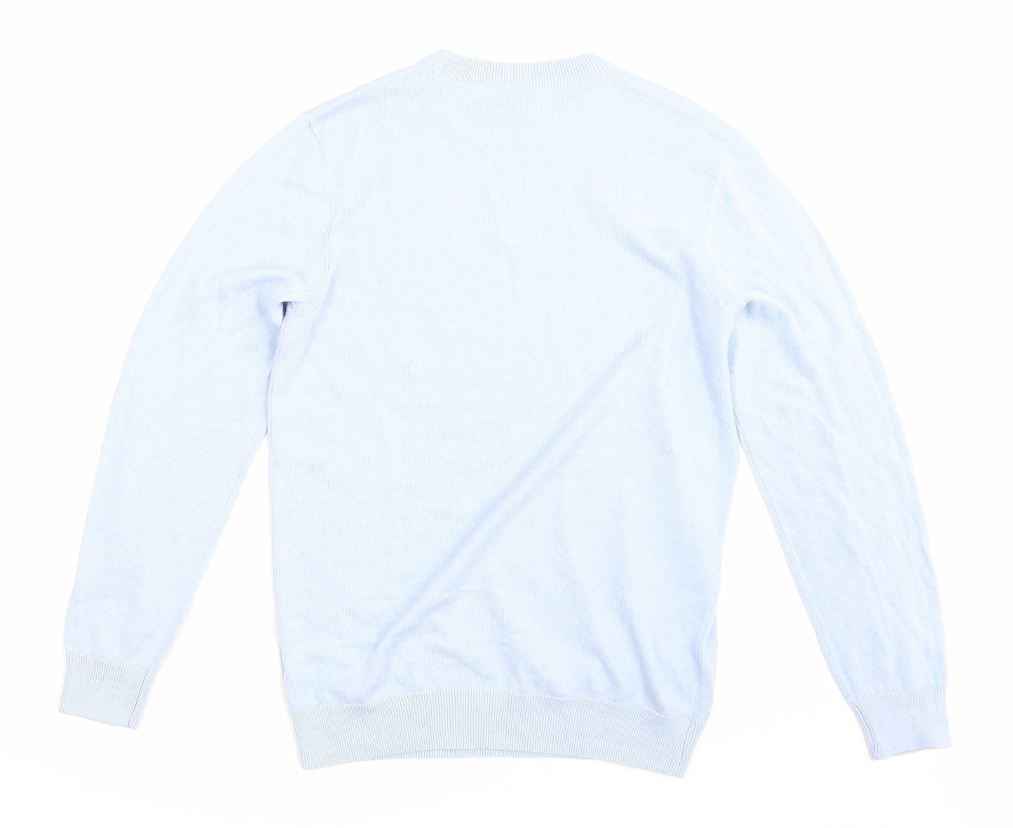 John Devin Mens Blue   Pullover Sweatshirt Size M