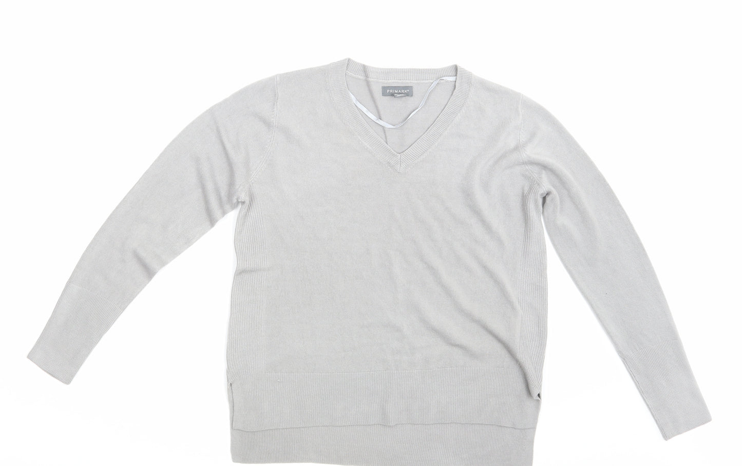 Primark Womens Grey   Pullover Sweatshirt Size 10