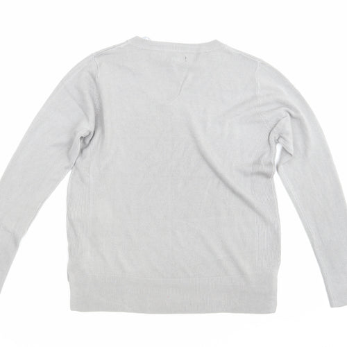 Primark Womens Grey   Pullover Sweatshirt Size 10