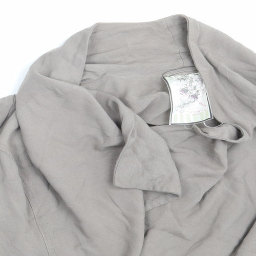 New Look Womens Beige   Wrap Jumper Size 14