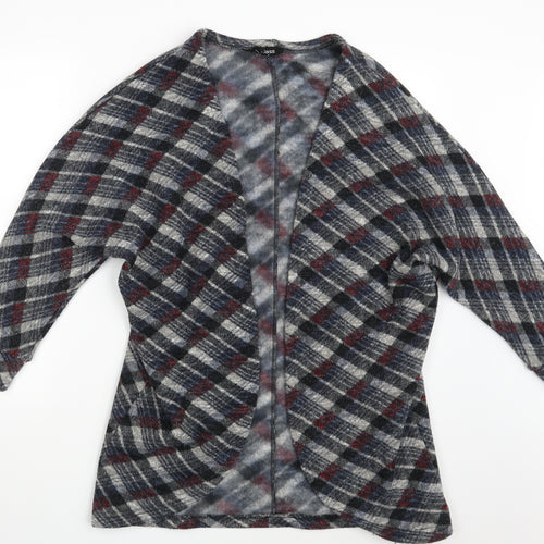 Klass Womens Multicoloured Geometric  Jacket Blazer Size S