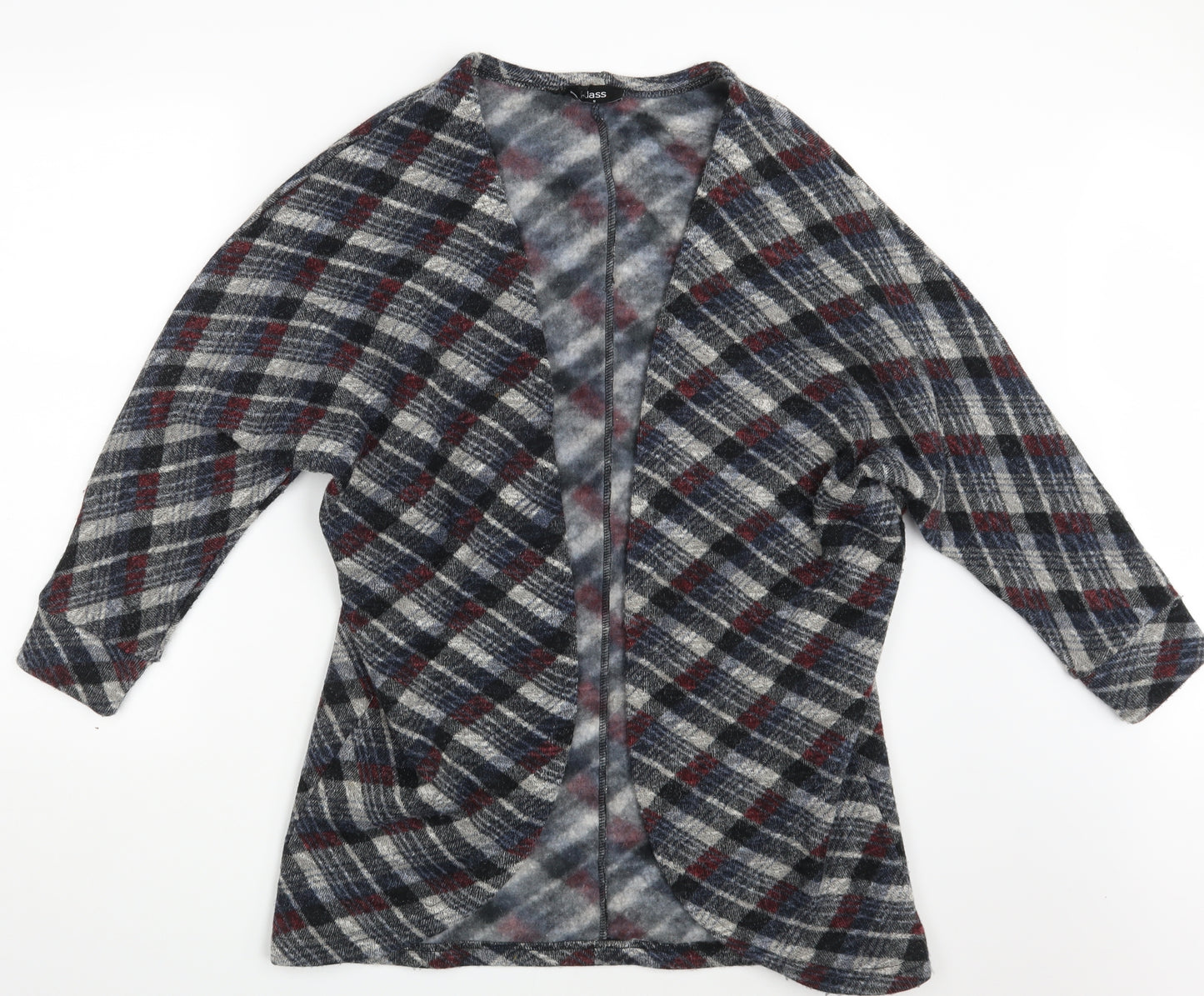 Klass Womens Multicoloured Geometric  Jacket Blazer Size S