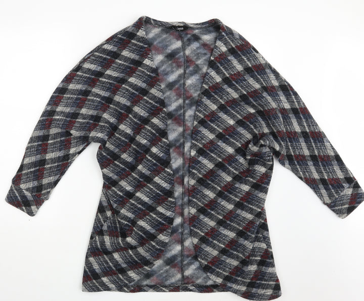 Klass Womens Multicoloured Geometric Jacket Blazer Size S