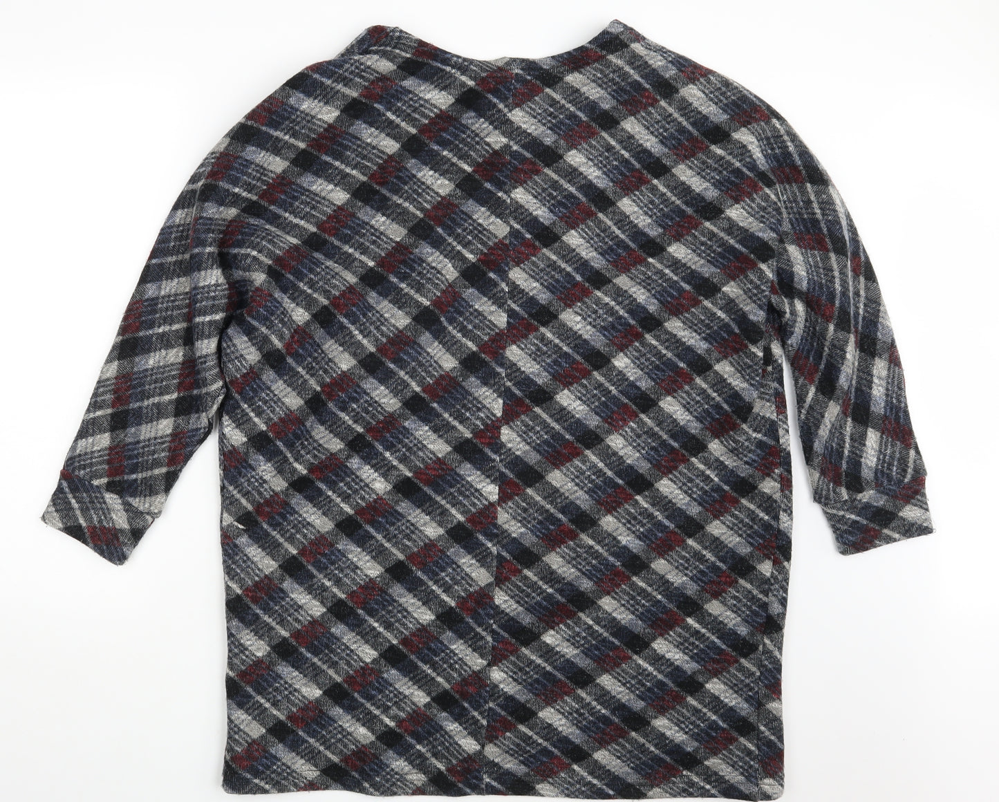 Klass Womens Multicoloured Geometric  Jacket Blazer Size S
