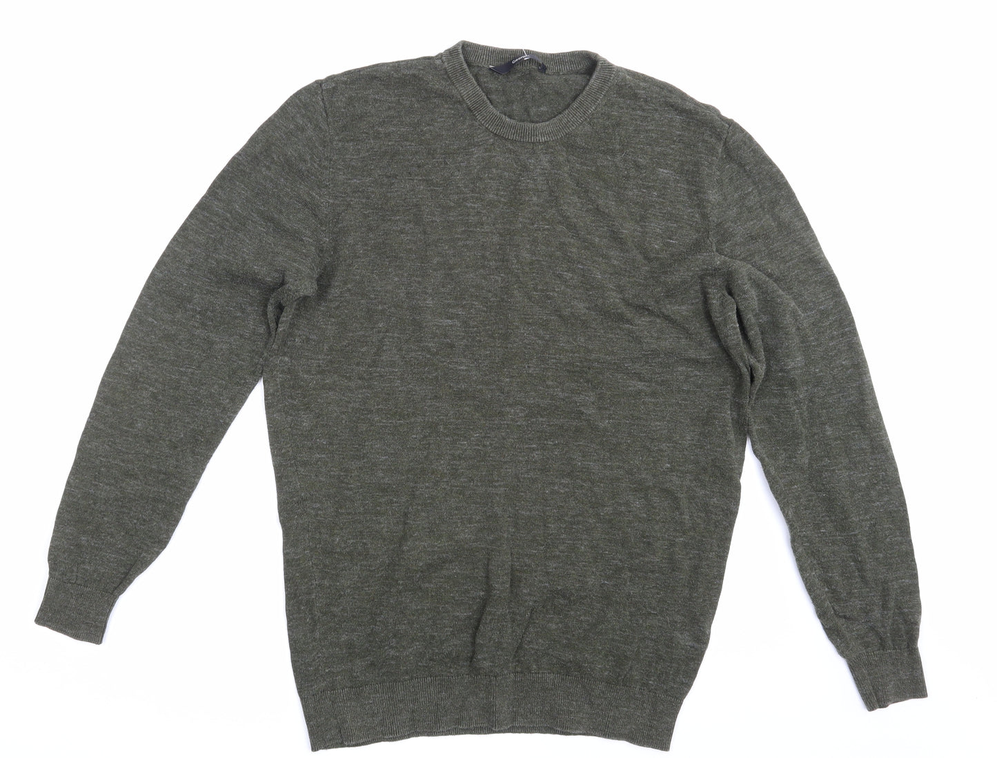 George Mens Green   Pullover Sweatshirt Size S