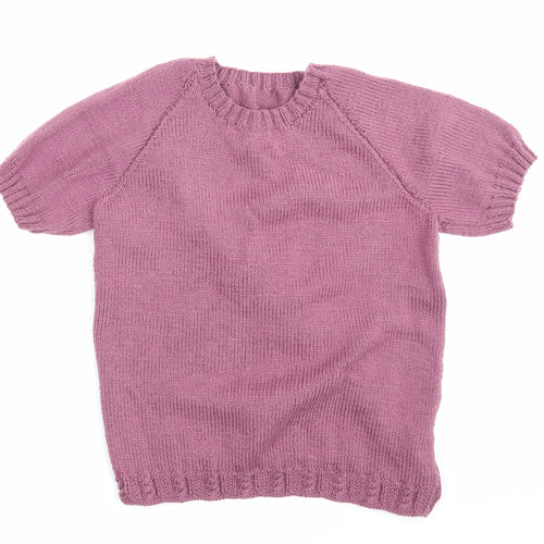 Preworn Womens Pink   Pullover Jumper One Size