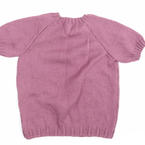 Preworn Womens Pink   Pullover Jumper One Size