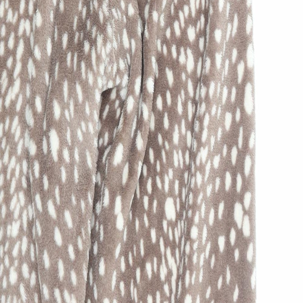 Primark Womens Brown Polka Dot  Jogger Trousers Size 6 L29 in