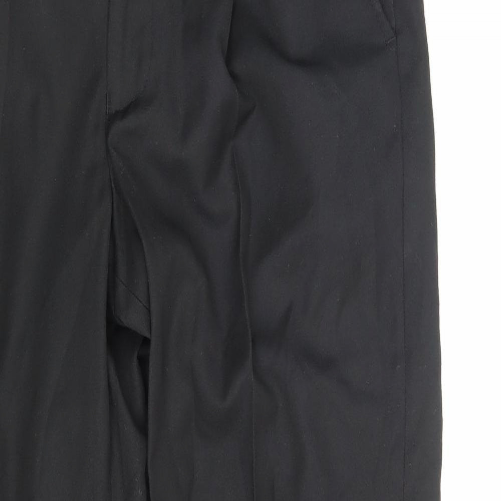 George Mens Black   Trousers  Size 32 in L31 in