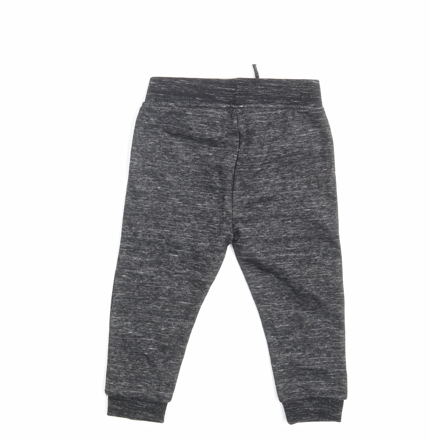 Primark Boys Black Spotted  Jogger Leggings Size 18-24 Months  - Waist 20in; Inside leg 11in