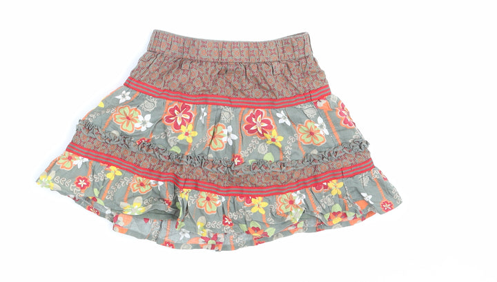 Fransa Girls Multicoloured Flecked A-Line Skirt Size 24 Months - Waist 18in