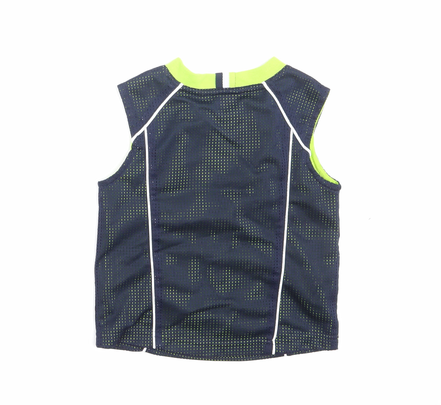 Athletic Works Boys Blue   Basic T-Shirt Size 3 Years