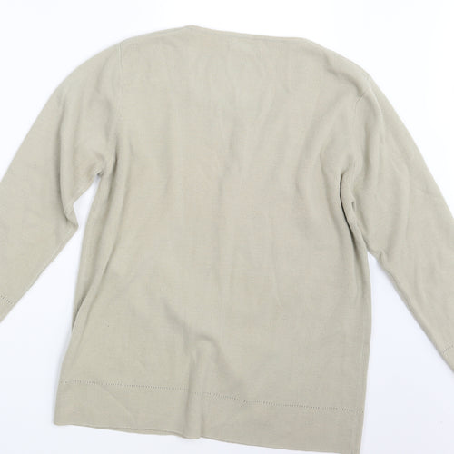 Berkertex Womens Beige   Pullover Sweatshirt Size 14